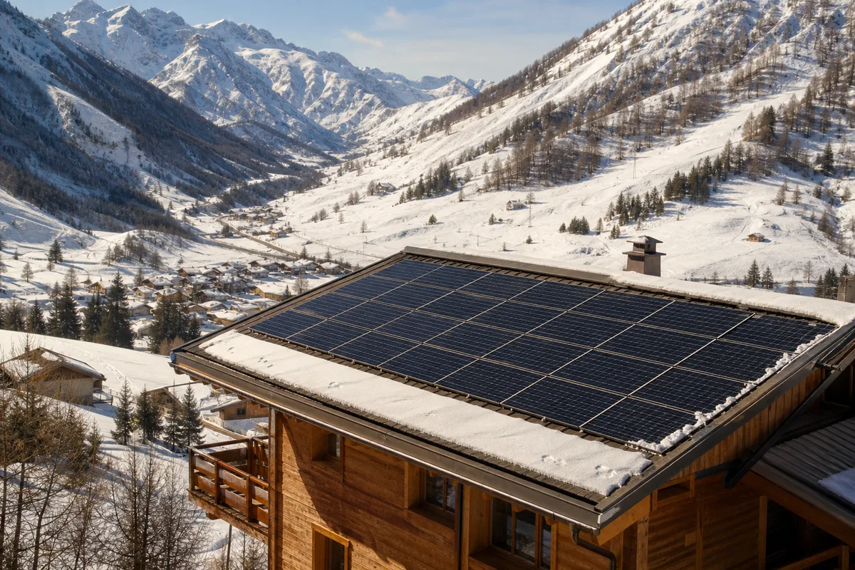 Panneau solaire Réallon : installation photovoltaïque